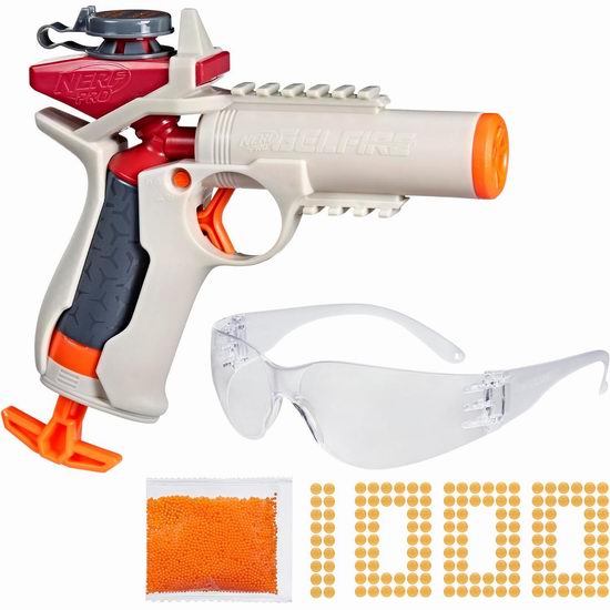  历史新低！Nerf Pro Gelfire Ignitor 凝胶弹玩具枪+护目镜4.7折 7加元！