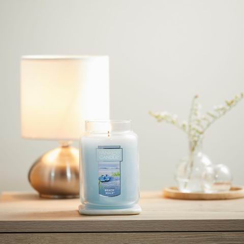  Yankee Candle 海滩漫步香氛蜡烛 燃烧时间110-150小时  19.99加元（原价 34.99加元）