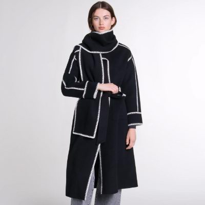 Maje换季清仓，精选法式浪漫服饰2折起！抢羊毛衫、连衣裙、大衣6、防寒服2！