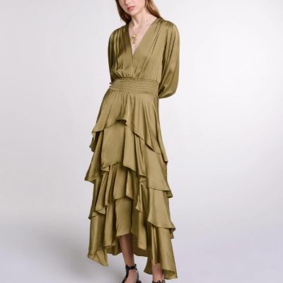 Maje换季清仓，精选法式浪漫服饰2折起！抢羊毛衫、连衣裙、大衣6、防寒服2！