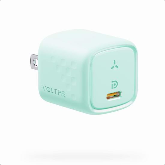  白菜价！历史新低！VOLTME GaN III 30W USB C 快速充电器2.7折 5.99加元包邮！会员专享！