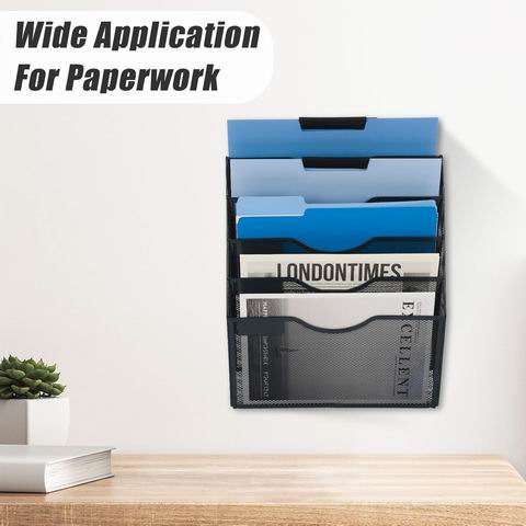  EASEPRES 五层网状壁挂式文件架 34.98加元（原价 42.99加元）