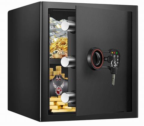 Bukumo 2.0立方英尺家用大型保险箱 双重报警系统 99.99加元(原价 139.99加元)