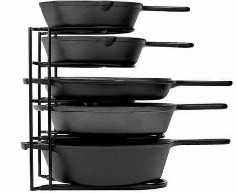  CUISINEL 五层架重型锅具收纳架 29.98加元（原价 34.99加元）