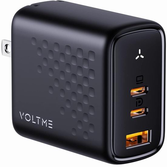 白菜价!历史新低!VOLTME 67W PPS 3口 USB-C 高速充电器2.8折 13.99加元包邮!会员专享! 白菜价!历史新低!VOLTME 67W PPS 3口 USB-C 高速充电器2.8折 13.99加元包邮!会员专享!