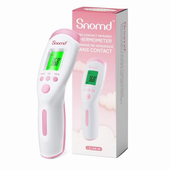  历史新低！Snomd 三合一红外温度计/体温计5折 14.99加元！