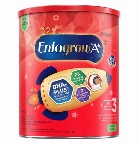  Enfagrow A+ 含DHA 婴幼儿营养饮品907克 33.22加元（原价 39.97加元）