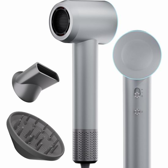 超级白菜!历史新低!HRYCF 专业沙龙级风速 负离子高速吹风机2.4折 23.99加元清仓!