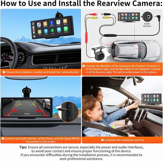 白菜价!历史新低!Alxum 10英寸大屏 四合一 倒车影像 无线CarPlay车载系统3.8折 60.8加元包邮!