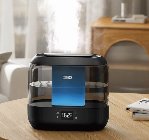 DREO 4升 28分贝静音 卧室智能冷雾加湿器 62.99加元（原价 79.99加元）