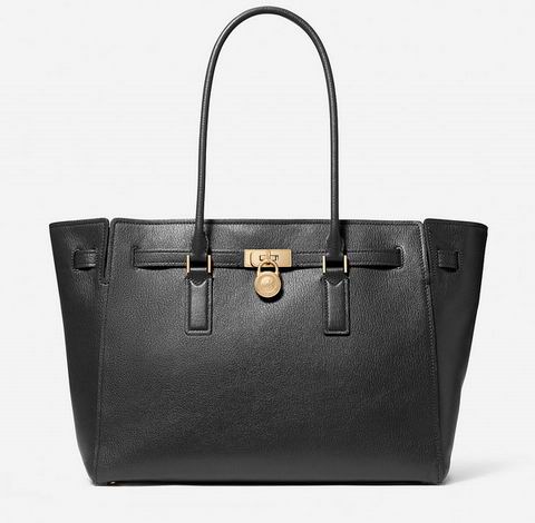 Michael Kors Hamilton Moderne 大号锁头托特包 135.6加元（原价 398加元）！2色可选