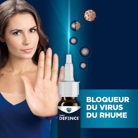 Vicks 早期阻断感冒病毒鼻喷雾剂15毫升 12.33加元(原价 14.99加元)