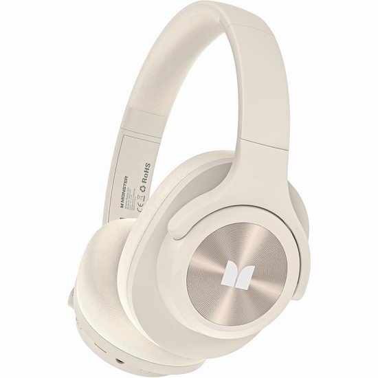 白菜价!历史新低!Monster 魔声 Mission 200 AI降噪 头戴式无线耳机3.1折 49.99 白菜价!历史新低!Monster 魔声 Mission 200 AI降噪 头戴式无线耳机3.1折 49.99