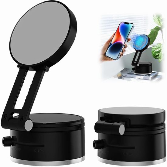 白菜价!历史新低!OneNine 升级版真空吸盘 桌面/车载 磁吸式手机支架2.7折 5.39加元!2款可选! 白菜价!历史新低!OneNine 升级版真空吸盘 桌面/车载 磁吸式手机支架2.7折 5.39加元!2款可选!