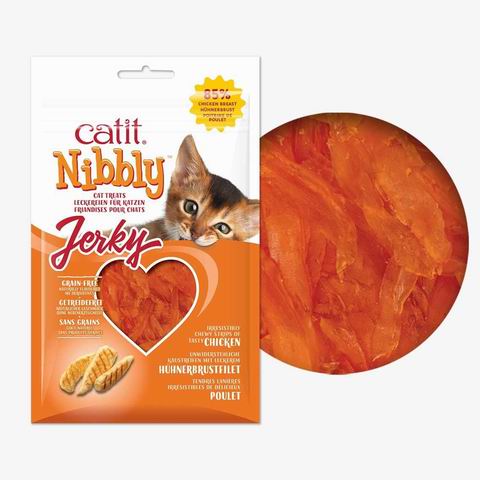  Catit Nibbly 鸡肉干猫零食 2.99加元