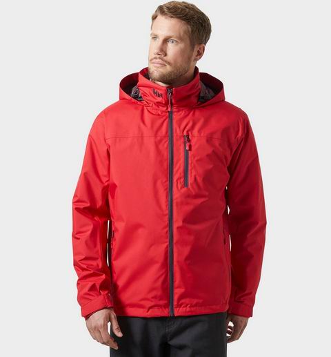 Helly-Hansen Crew Midlayer 2.0男士连帽防水夹克 159.8加元（官网原价 230加元未打折）