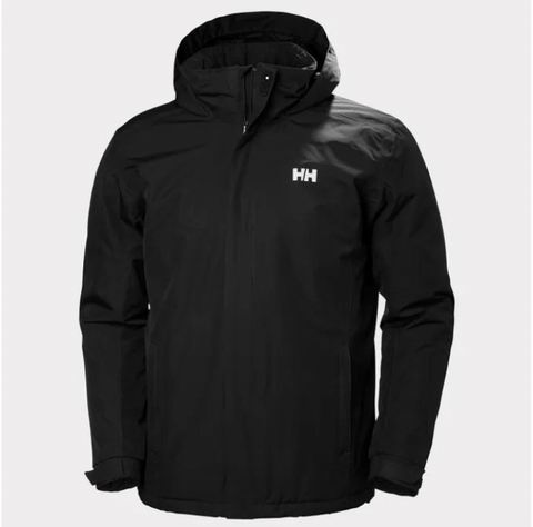 Helly Hansen 男式 Dubliner 防水雨衣外套 黑色款 158.48加元（官网原价 220加元，M码）