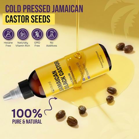 IQ Natural 牙买加黑蓖麻油 8.9加元(原价 14.99加元) 滋养头皮/头发/指甲/皮肤