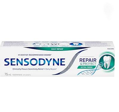 Sensodyne 舒适达修护亮白抗敏牙膏 5.01加元（原价 6.97加元）