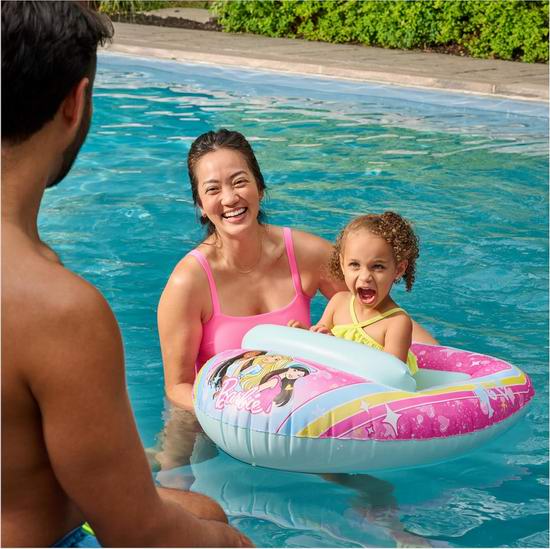  超级白菜！Swimways 芭比宝宝充气船2折 7.04加元清仓！