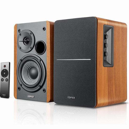  Edifier R1280Ts 2.0 漫步者 有源书架音箱（1对）7.7折 137.98加元包邮！