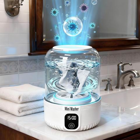 ZNOOOE 2025升级迷你洗衣机 深度清洁内衣内裤 41.79加元(原价 59.99加元) ZNOOOE 2025升级迷你洗衣机 深度清洁内衣内裤 41.79加元(原价 59.99加元)