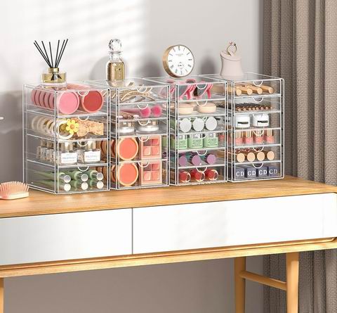  AMALEKO 亚克力抽屉收纳盒 21件  39.99加元（原价 46.99加元）