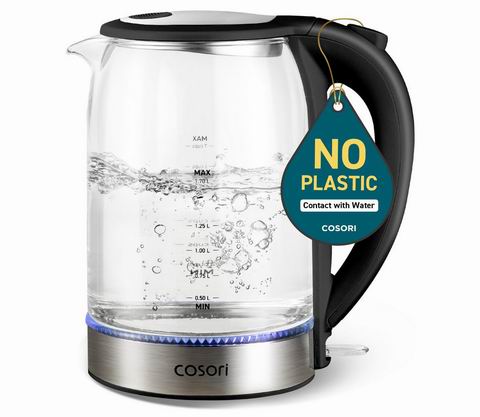  COSORI 1.7升电热水壶 39.98加元限量特卖（原价 47.99加元）