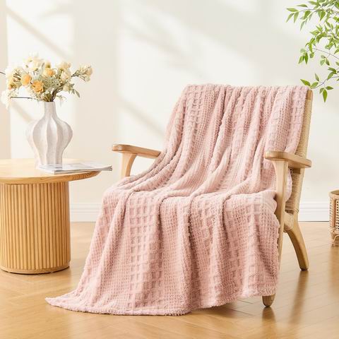 Lotus Karen 柔软蓬松华夫格毛毯 11.99加元起(原价 24.99加元)!多色可选 Lotus Karen 柔软蓬松华夫格毛毯 11.99加元起(原价 24.99加元)!多色可选