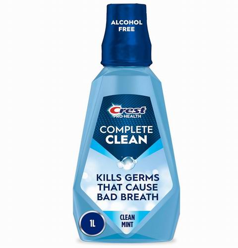 Crest Pro-Health薄荷味漱口水1升 6.62加元(原价 7.99加元)!多种口味可选