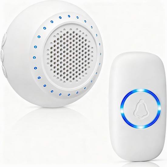  白菜价！历史新低！Satisure 1000英尺 无线门铃3.3折 9.99加元！