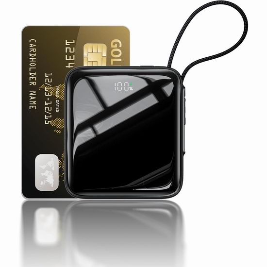 历史新低!Kuulaa 10000mAh 35W 快充 超迷你移动电源/充电宝5.3折 19.79加元!集成数据线! 历史新低!Kuulaa 10000mAh 35W 快充 超迷你移动电源/充电宝5.3折 19.79加元!集成数据线!