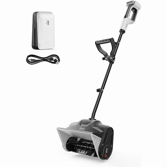  历史新低！Litheli 12英寸 20V 无绳铲雪机6.3折 139.98加元包邮！