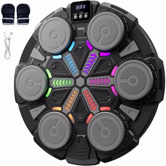 历史新低!Aucoza 多功能蓝牙音乐拳击机4折 39.99加元包邮!送手套! 历史新低!Aucoza 多功能蓝牙音乐拳击机4折 39.99加元包邮!送手套!