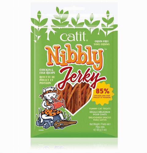  Catit 鸡肉鱼肉干猫零食 2.97加元