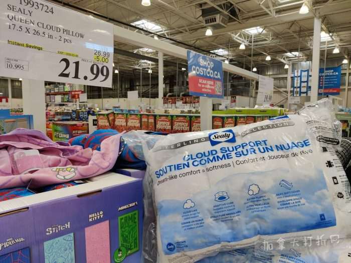 独家！【加东版】Costco店内实拍，有效期至3月8日！UGG毛毯19.99、鳕鱼片.99、奶油蜂蜜.49、枕头2件.99、TOTO马桶盖9.99、配方奶粉.99、手袋.99、猪排骨减！