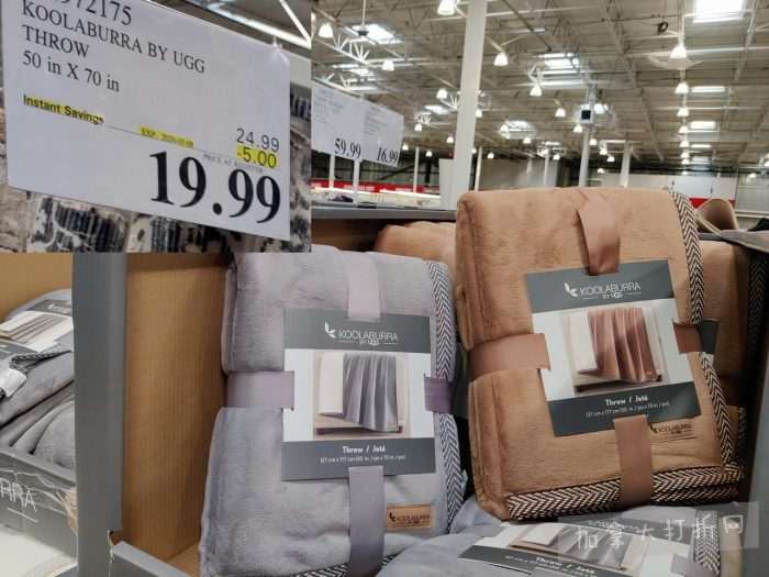 独家！【加东版】Costco店内实拍，有效期至3月8日！UGG毛毯19.99、鳕鱼片.99、奶油蜂蜜.49、枕头2件.99、TOTO马桶盖9.99、配方奶粉.99、手袋.99、猪排骨减！