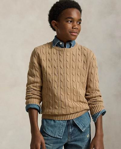 Ralph Lauren 拉夫劳伦服饰7折起:T恤 44.99加、麻花棉质开衫 41.99加元