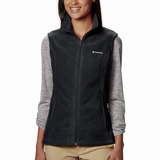  手慢无！Columbia Benton Springs 女式抓绒背心（L码）4.3折 19.6加元！