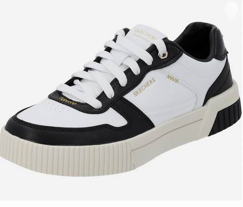  白菜价！Skechers 女式 Jade-Feline 黑白配色 休闲鞋 33.42-36.7加元（原价 90加元，5.5/6码）