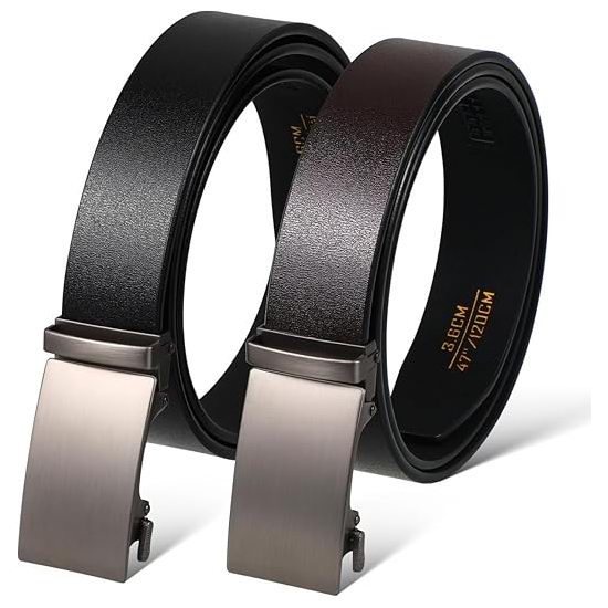  白菜价！历史新低！VILLFUL 男士复古棘轮皮带2件套2.5折 8.14加元！
