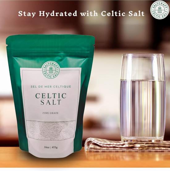 超级白菜!历史新低!SALTCRAFT 天然营养补充 凯尔特海盐(453克)2.1折 5.35加元!