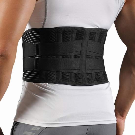  白菜价！历史新低！Kecartu 可调节腰背部支撑带3.6折 9.99加元！