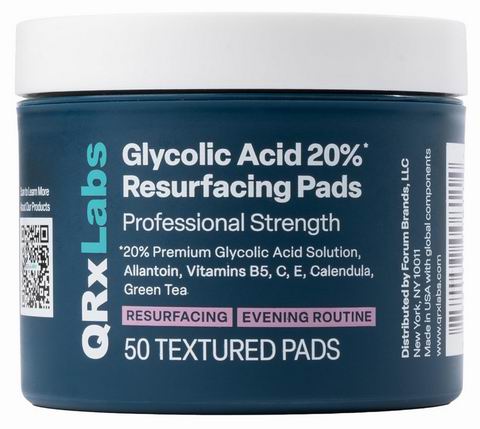 QRxLabs 20%果酸焕肤棉片50张  23.72加元（原价 35.95加元）