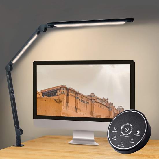  历史新低！Beanet 15W 双灯头 可遥控 LED建筑师台灯4折  39.99加元包邮！