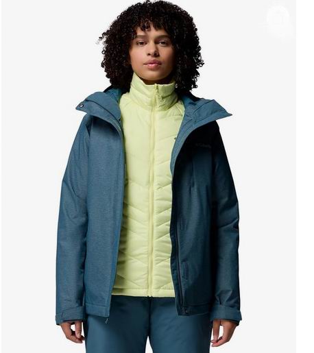 Columbia 女式 Whirlibird V 3合1冲锋衣4折 116.07加元（原价 289.99加元，S码）