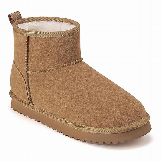  白菜价！历史新低！Mishansha 女式绒面革雪地靴3.3折 19.99加元清仓！10色可选！