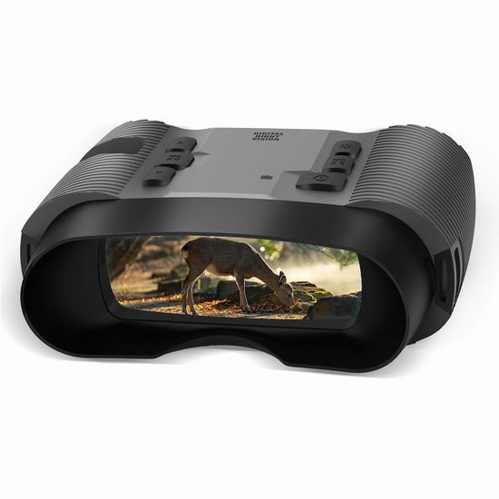  白菜价！历史新低！ACPOTEL 红外夜视双筒望远镜2.5折 39.99加元包邮！送32GB存储卡！