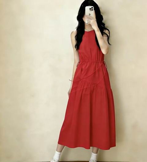 Uniqlo 优衣库 无袖亚麻混纺层叠连衣裙 69.9加元！3色可选