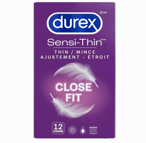  Durex 超薄贴合型安全套12只装 9.27加元（原价 11.47加元）